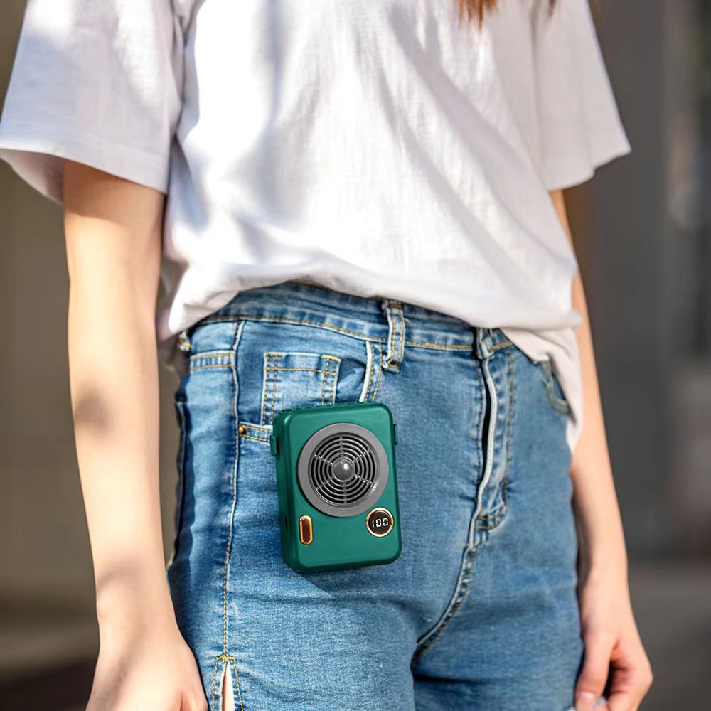 【限時特惠】HealthLife 迷你百變掛脖 USB 隨身風扇