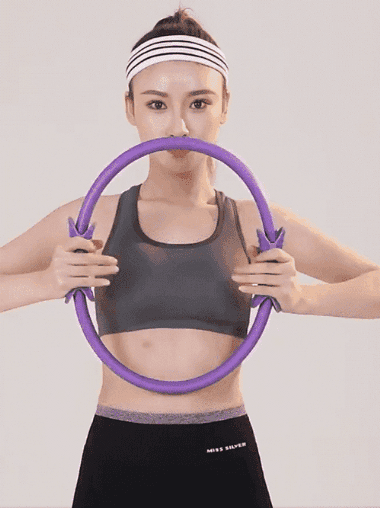 專治腿無力 中老年四肢阻力圈 普拉提圈 瑜伽圈 瑜伽阻力环 魔力圈 开背圈 健身器材